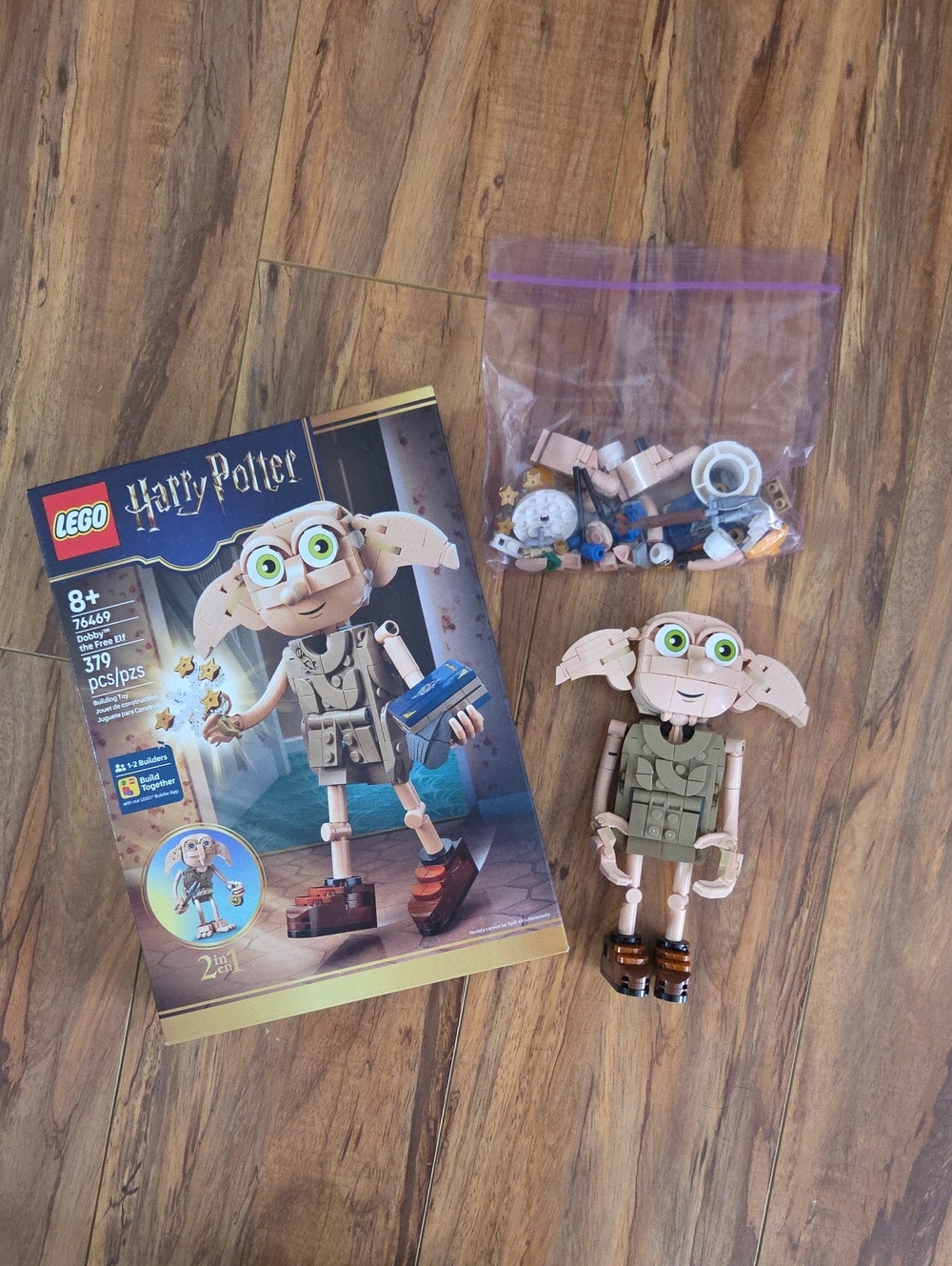 Warner Bros. LEGO Harry Potter Dobby Buildable Figure